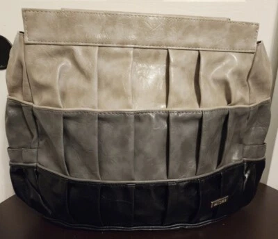 NUEVO - Miche Prima Shell - "Heidi" Retirado - imitación cuero negro y gris Foto 1 de 4