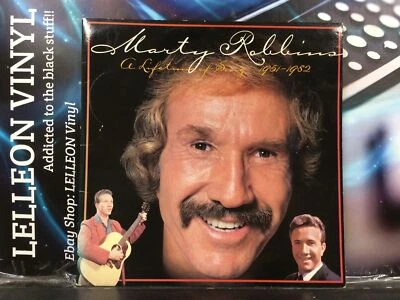 Marty Robbins A Lifetime Of Song 1951-1982 Doubl LP Album Vinyl CBS22165 Country - Image 1 of 4
