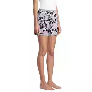 SECRET TREASURES PANTALONES CORTOS FLORALES GRIS NEGRO SOLO BOLSILLOS ELÁSTICOS CON CORDÓN XL - Imagen 1 de 10