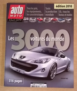 AUTO MOTO Hors-Série : Les 3000 voitures du monde - Edition 2010 - Etat neuf ! - Foto 1 di 24