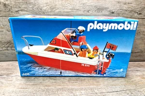PLAYMOBIL® 3498 Kajütboot Boot Schiff Ausflugsboot Angel NEU OVP RAR Selten - Bild 1 von 4