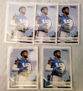 Parris Campbell 2019 Donruss Football # 315 RC (5) count lot - Picture 1 of 1