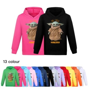 Kinder Hoodie Langarm T-shirt Jungen Mädchen Kapuzenpullover Pullis Sweatshirt - Bild 1 von 30