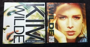 Kim Wilde 17.8cm Never Fidati A Stranger/ Four Letter Word 5.1x17.8cm - Imagen 1 de 9