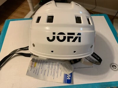 NOS Vintage JOFA 240 JR helmet WHITE - Imagem 1 de 4
