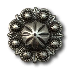 4 Pack Daisy Screw Back Conchos - 3/4" - Picture 1 of 4