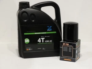 Ölfilter Harley Davidson+4 Liter 10W40 FXR(S-T),FXST(B-C-S),XL,XLH,XLS,XR HF170 - Bild 1 von 3