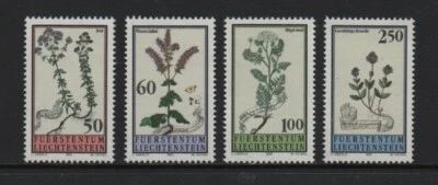 FLOR LIECHTENSTEIN 1993 - ILUSTRACIONES (SG1057/60) *MNH* Foto 1 de 2