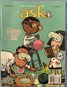 Ask Kids Magazine September 2014 For Ages 7 To 10 Drop It! - Imagen 1 de 2