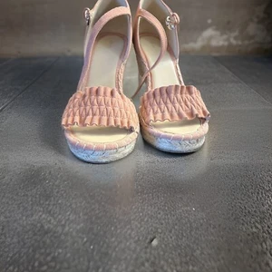 MARC FISHER KADRIA ROSA KEILSANDALEN 8 1/2, GUTER ZUSTAND - Bild 1 von 5
