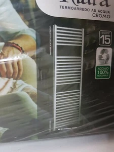 termoarredo porta asciugamani cromato per bagno - Foto 1 di 2