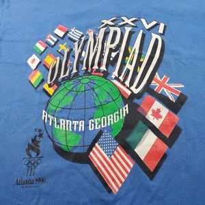 Vtg 1996 ATLANTA OLYMPICS Child/Youth Sz Large 14-16 T Shirt - Picture 1 of 8