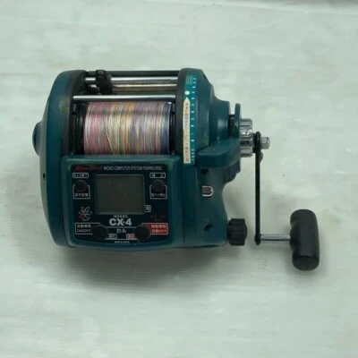 Miya Epoch Command X-4 CX-4 12v Electric Reel Big Game Saltwater Fishing japan - Image 1 of 4