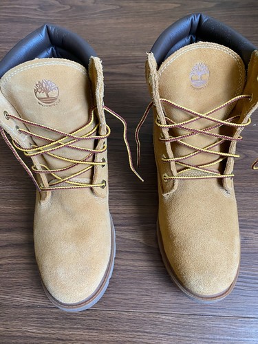 Stivali donna 6" premium impermeabili marrone grano nabuk Timberland taglia 9