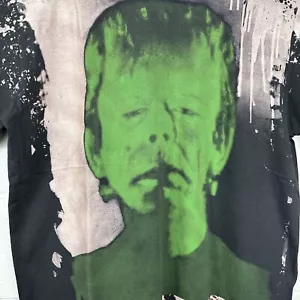 Frankenstein T-Shirt XL Mosquitohead Soft Tees Horror Movie Modern Reprint Face - Picture 1 of 20