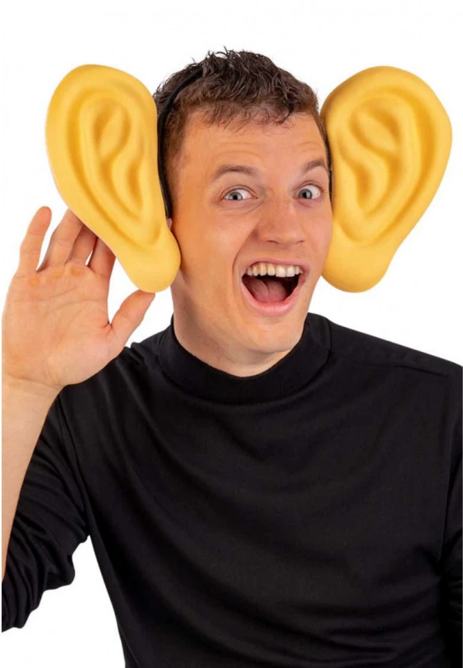 Big Ears Headband Fairytale Giant Elf BFG Roald Dahl Book Day Funny Fancy Dress - Image 1 of 1