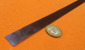 1095 Hard Blue Tempered Spring Steel Shim .010" Thick x .625" Wide x 300" Long - Picture 1 of 17