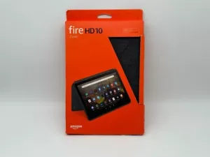 Amazon Fire HD 10 Tablet Cover - CHARCOAL BLACK - Picture 1 of 1