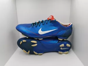Nike Mercurial Vapor II FG UK 10 US 11 Supremacy Elite Italy Chrome R9 Ronaldo - Foto 1 di 12