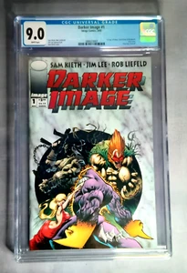 Darker Image #1 ~ Rob Liefeld / Sam Kieth / Jim Lee - Direct CGC 9.0 - Picture 1 of 4