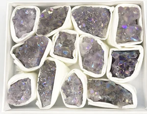 Naturkristall Mineralboxen Rohstein Proben - Bild 1 von 29