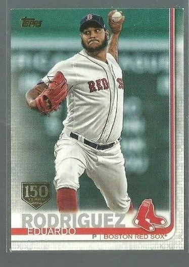 2019 Topps 150th Anniversary #461 Eduardo Rodriguez (ref 87068) - Image 1 of 1
