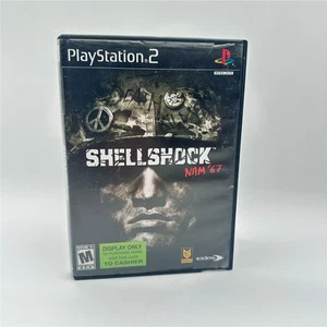 ShellShock: Nam '67 (Sony PlayStation 2, 2004) Blockbuster Display Only Case CIB - Picture 1 of 2