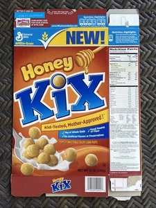 *NUEVO* 1997 General Mills Honey KIX caja de cereales - vintage - Imagen 1 de 2