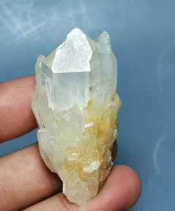 Raro esemplare a grappolo di cristallo di quarzo naturale himalayano - Foto 1 di 12