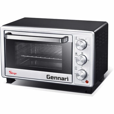 Sirge GENNARI Elektrobackofen 16 Liter, 1400 Watt, 60min Timer, 100 bis 230°C - Bild 1 von 4