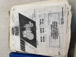 FORD NEW HOLLAND - TRACTOR - 5610 6610 6710 7610 7710 PARTS CATALOG SERIES 10 - Picture 1 of 7