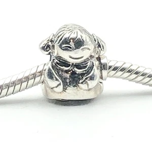 PANDORA Mädchen Sterling Silber Charm Junge Mädchen Familie Bead - Bild 1 von 6