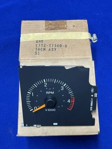 Ford Genuine NOS Tachometer RPM Gauge E7TZ-17360-D / E7TZ-17360-B ?? Truck - Picture 1 of 9