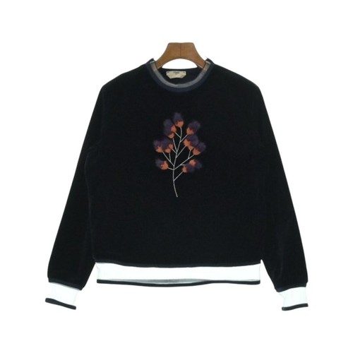 FENDI Felpa 38S Blu Navy Abbigliamento Vintage Usato Don #EE