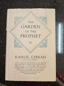 The Garden of the Prophet, Kahili Gibran, 1949, Vintage HC with DJ - Bild 1 von 5