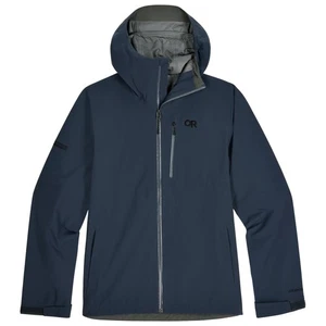 Outdoor Research Foray 3L Men's Rain Jacket, Atlantic, Large - Picture 1 of 5