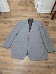 Brooks Brothers 346 Cashmere Wool Blend Blazer Sports Coat 50L Houndstooth - Picture 1 of 4