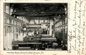 Postal UDB Paint Shop, Brooks Locomotive Works, Dunkerque, Nueva York NY 1905 - Imagen 1 de 2