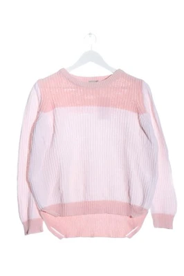 ASOS Jersey de ganchillo Mujeres Jersey Talla EU 34 rosa-blanco puro look casual - Imagen 1 de 4