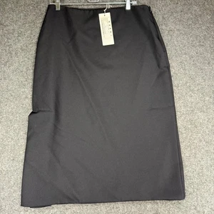 Marni Bleistiftrock schwarz technisch Gabardine Made in Italy Größe 44 US L - Bild 1 von 8