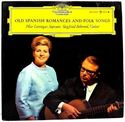 Siegfried Behrend Old Spanish Romance 1966 Vinyl DG Records German Import - Image 1 of 4