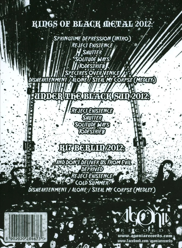 FORGOTTEN TOMB - DARKNESS IN STEREO: EINE SYMPHONIE DES TODES: LIVE IN GERMANY N - Image 1 of 1