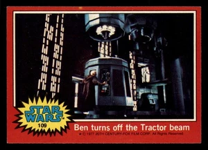 1977 Star Wars #109 Ben turns off the Tractor beam - Picture 1 of 2
