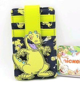 Loungefly Nickelodeon Rugrats Reptar Dinosaurier vertikales Kartenetui Geldbörse NEU  - Bild 1 von 7