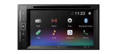Pioneer AVH-A240DAB Monitor Autoradio Nero 200 W Bluetooth - Immagine 1 di 3