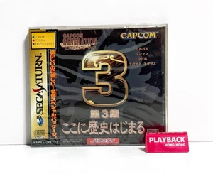 Capcom Generation Vol. 3 History Begins Here Sega Saturn NTSC-J Sealed - Picture 1 of 4
