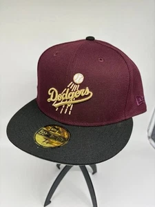 New Era Dodgers 59Fifty 7 7/8 w/ Jackie 75th Patch,  Fitted - Picture 1 of 12