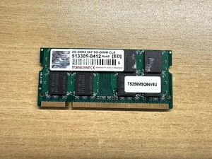 RAM DDR2 TRANSCEND 2GB 667 513305-0412 TS256MSQ64V6U (5245N) - Foto 1 di 2