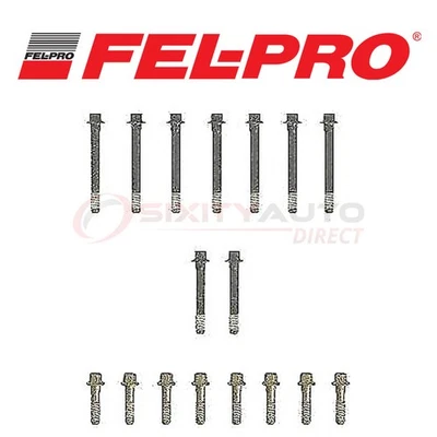 Fel Pro Cylinder Head Bolt Set for 1996-2000 Chevrolet C2500 5.0L 5.7L V8 - tn Foto 1 de 4