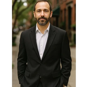 Joseph&Feiss Gold 42R Zwei Knopf 100% Wolle Blazer Dinner Sakko Sportmantel Schwarz - Bild 1 von 9